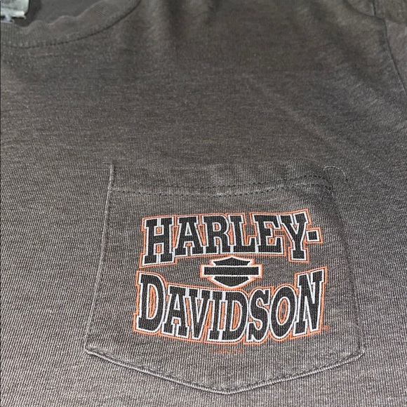 Harley-Davidson Gray Long Sleeve Shirt - Picture 5 of 6